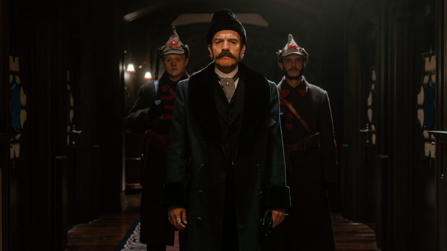 A still of Ewan McGregor as Count Rostov in A Gentleman in Moscow episode 1.