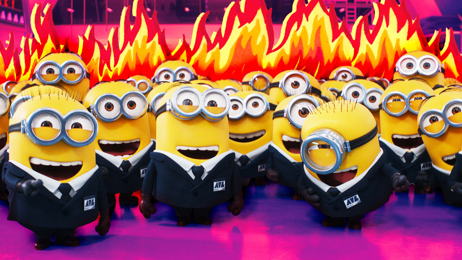 A photo illustration of the Despicable Me 4 movie.