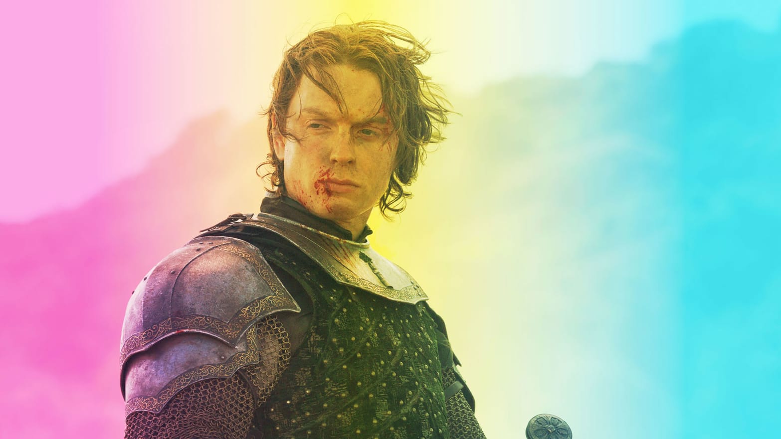 A photo illustration showing Freddie Fox as Ser Gwayne Hightower in Episode 4 of House of the Dragon