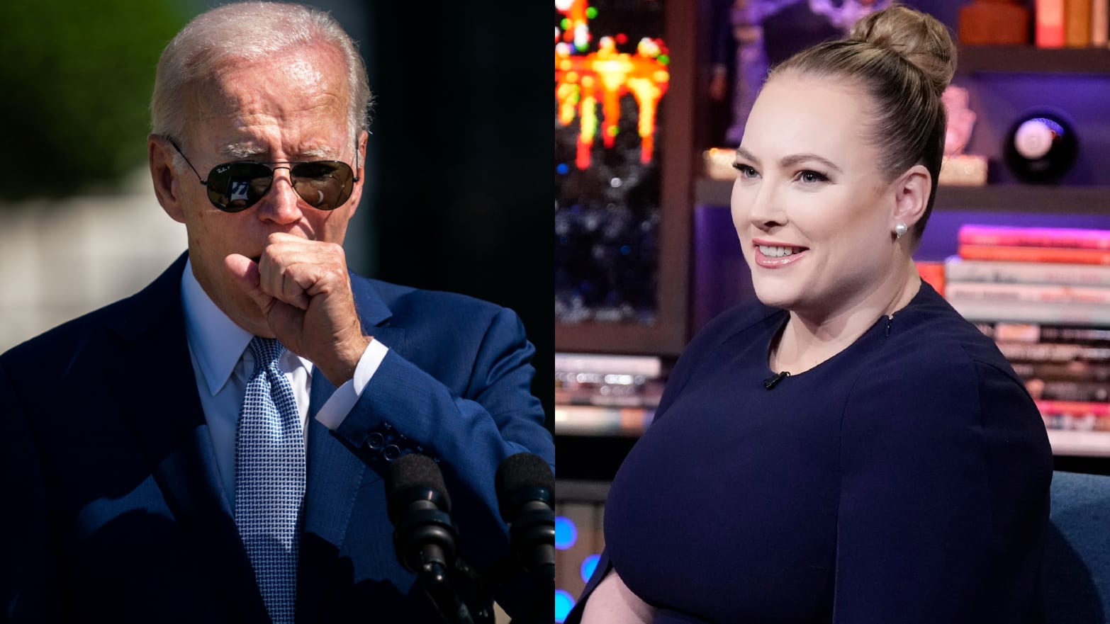 Joe Biden and Meghan McCain