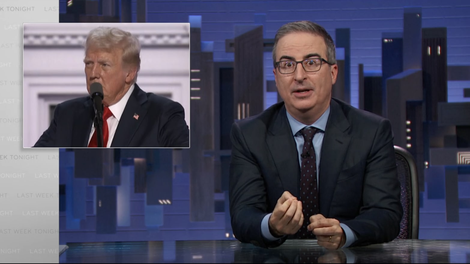 John Oliver on “Last Week Tonight.”