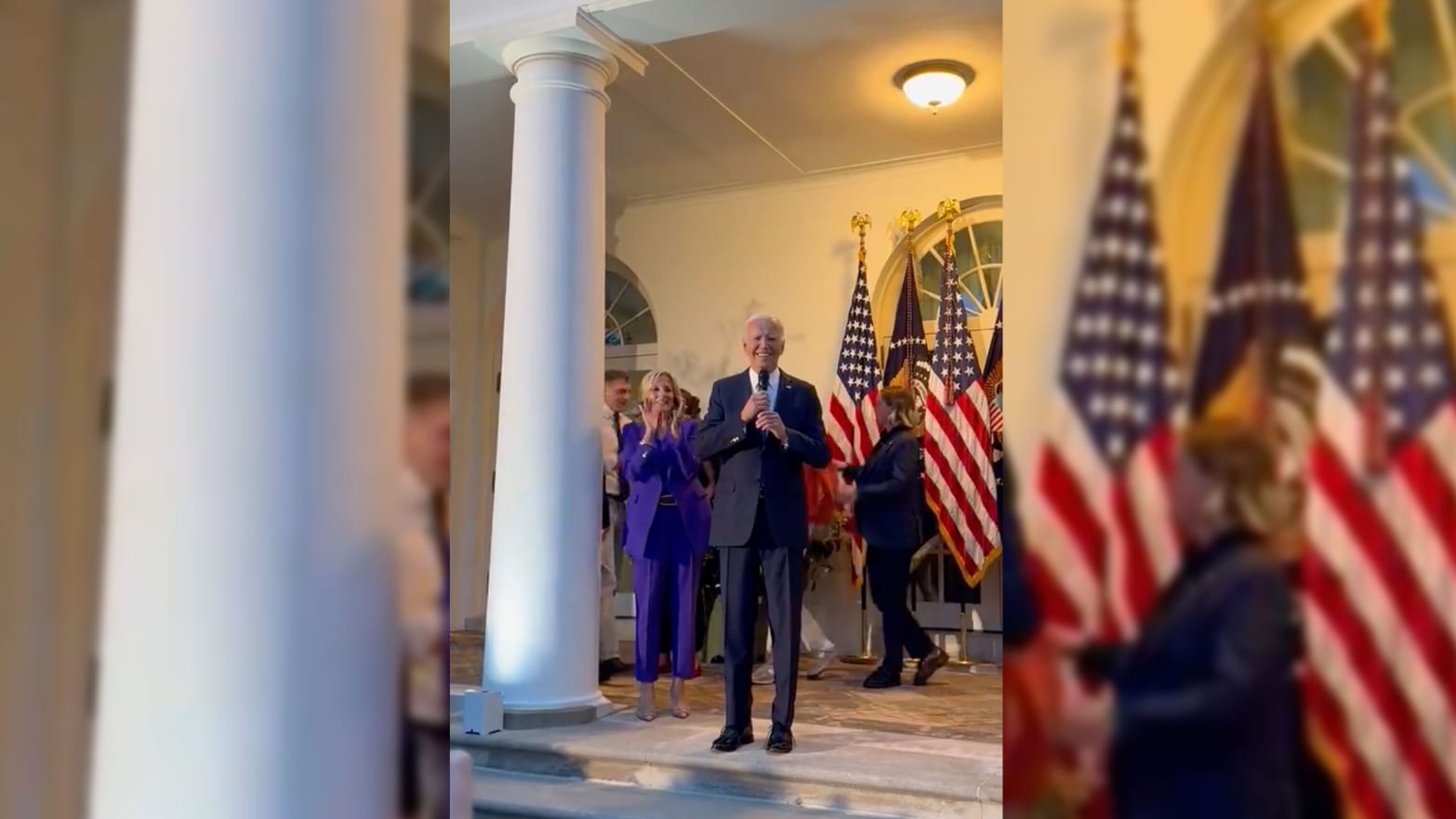 President Joe Biden at the White House