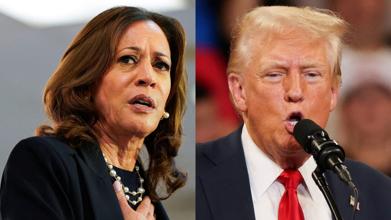 Donald Trump Rants That Kamala Harris Is a ‘B***h’ as His Polls Plunge