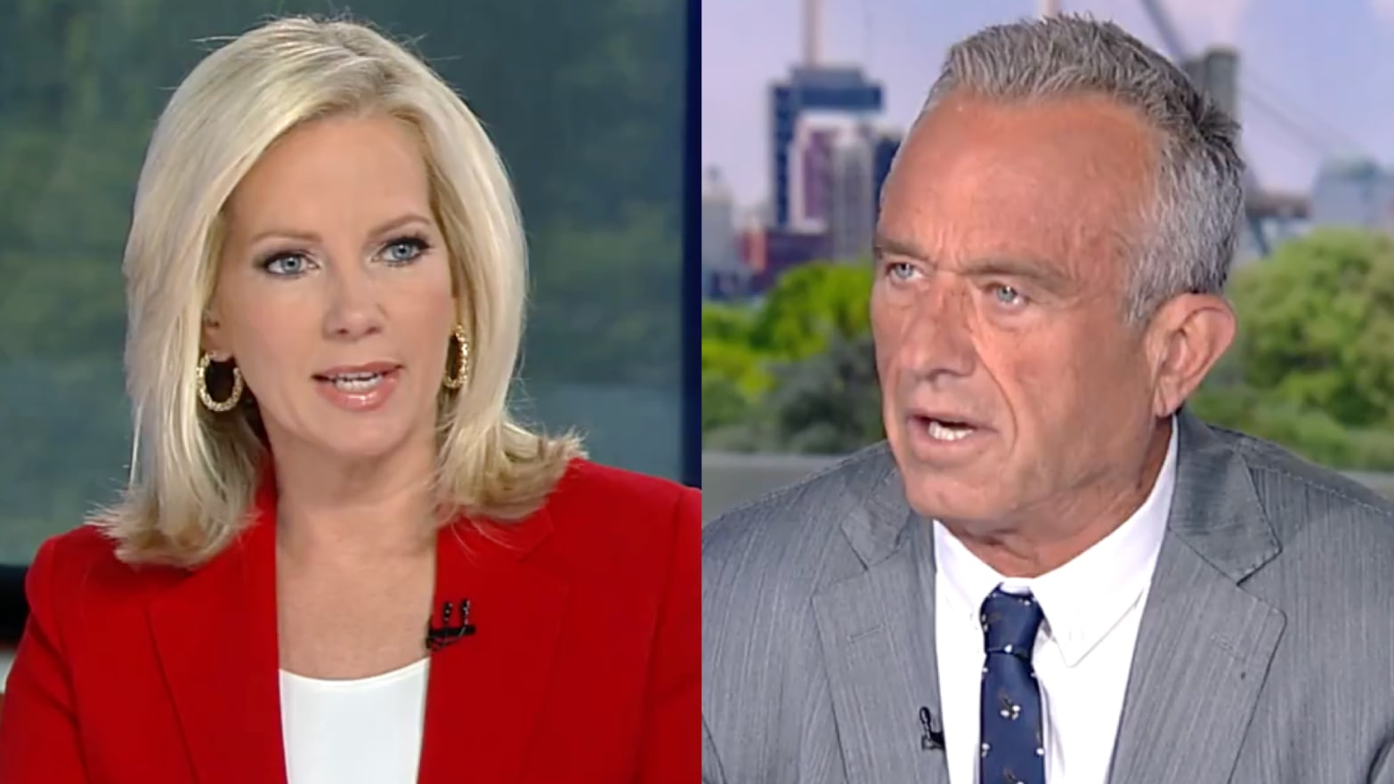 Shannon Bream and RFK Jr.