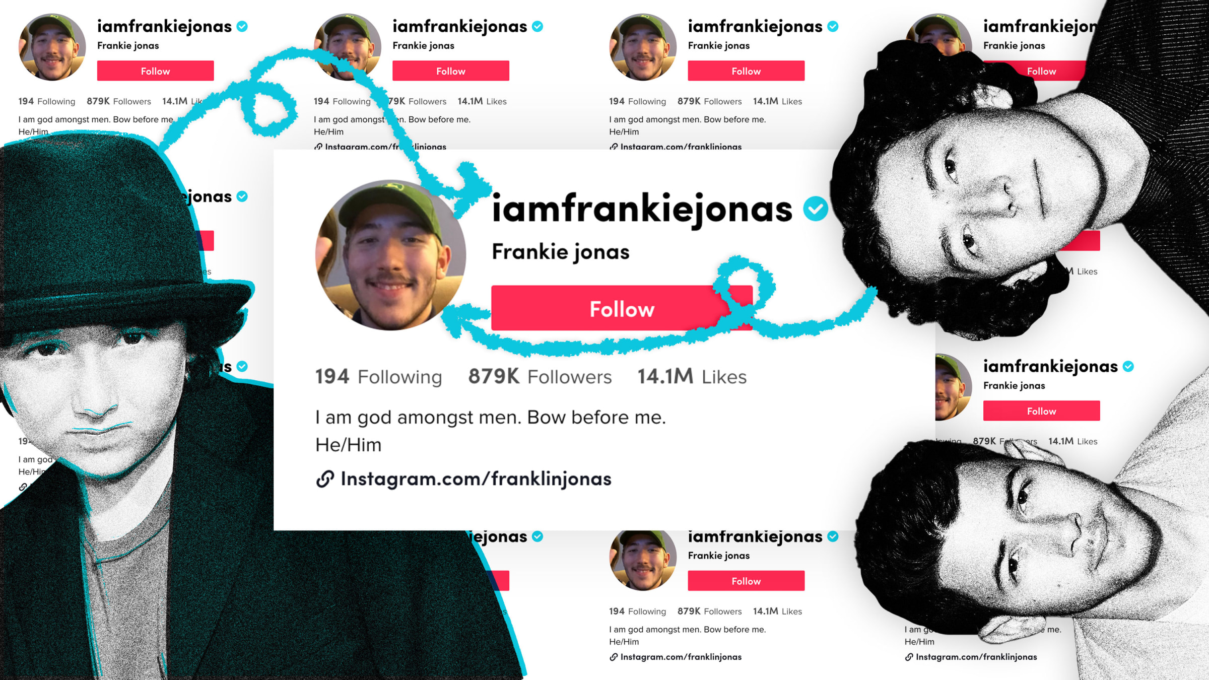 2400px x 1350px - Frankie Jonas on Being the 'Bonus Jonas,' TikTok, and Burning His Purity  Ring After Watching Hentai Porn