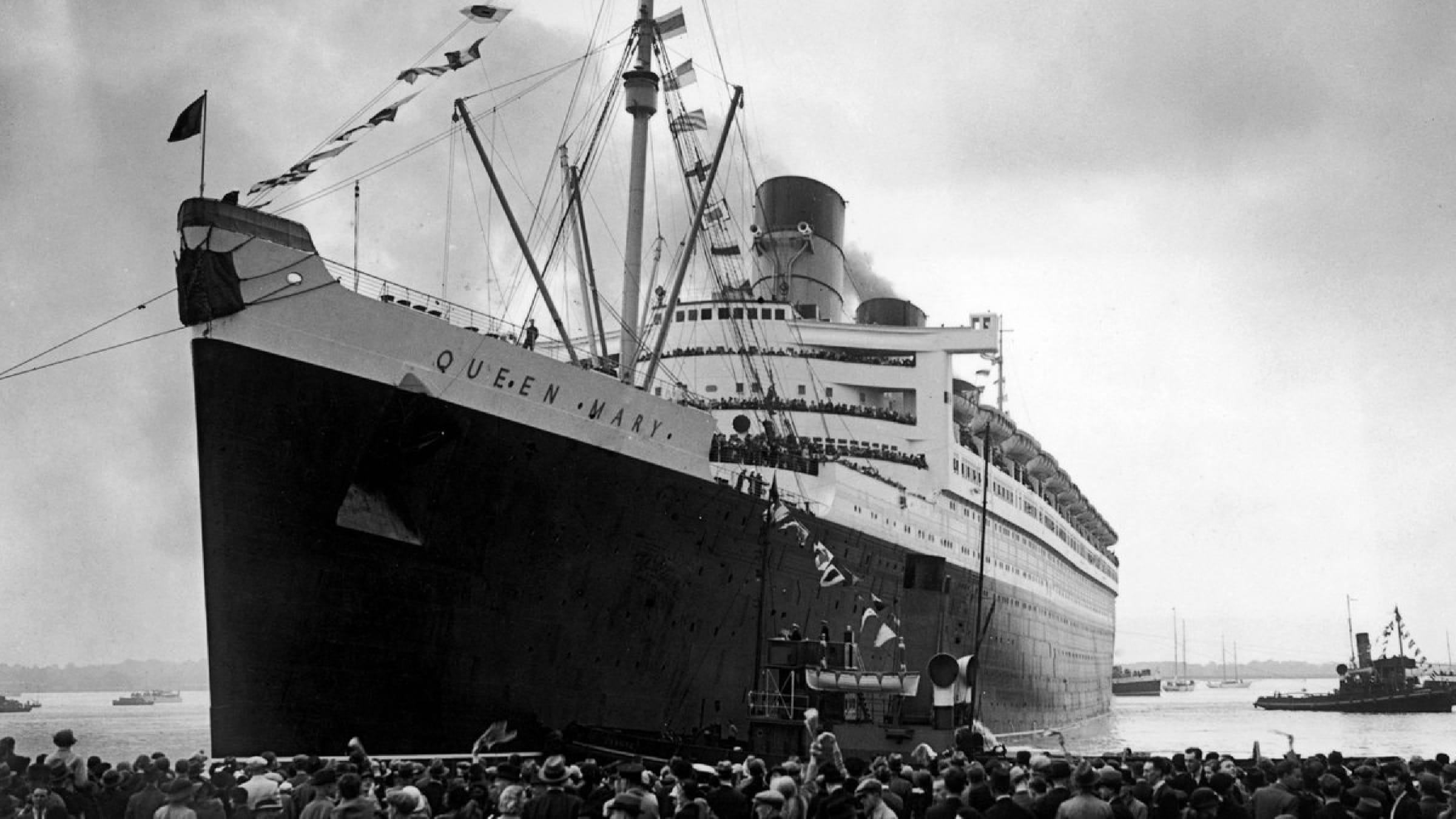 queen mary maiden voyage 1936