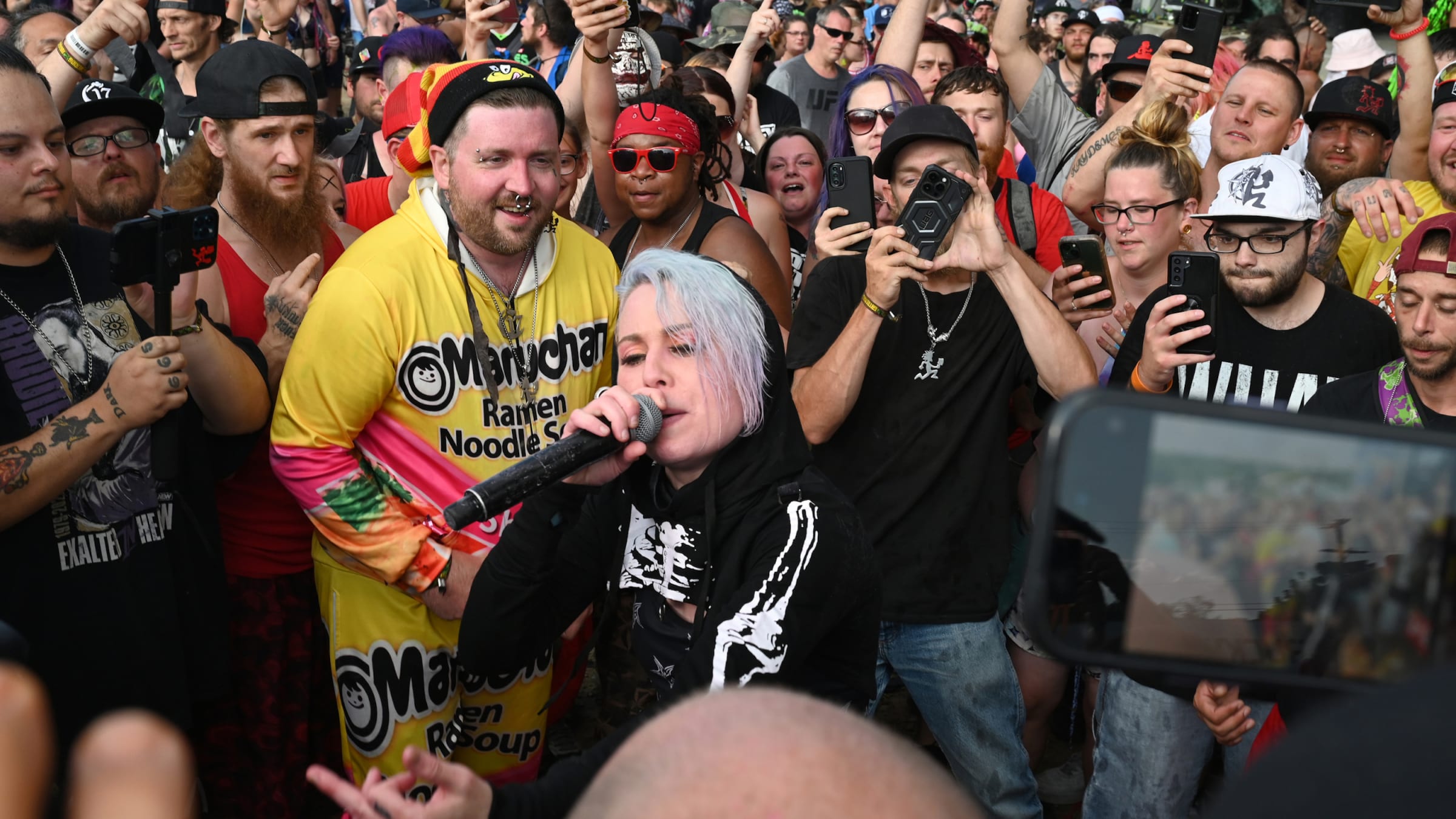 Whitney Peyton performs at the 2023 Gathering of the Juggalos