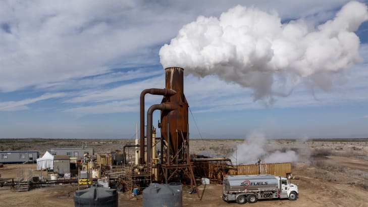 Controlled Thermal Resources' Hell's Kitchen lithium and renewable power plant in California.