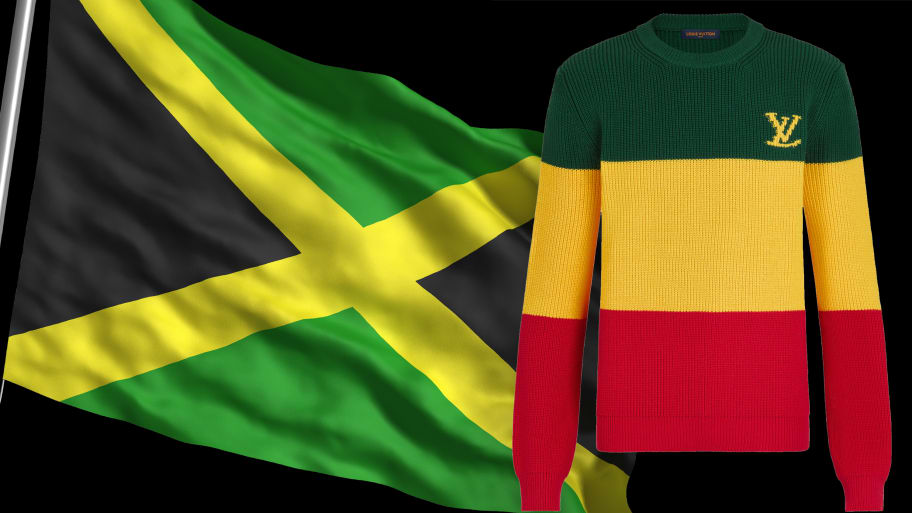 Louis Vuitton Made a Jamaican Flag Sweater With Wrong Colors