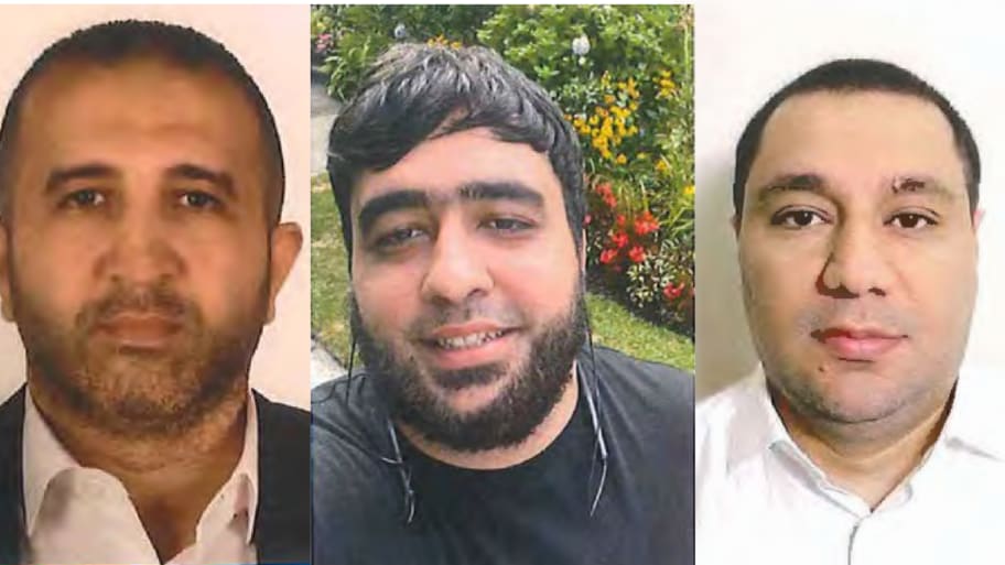 Rafat Amirov, Khalid Mehdiyev and Polad Omarov