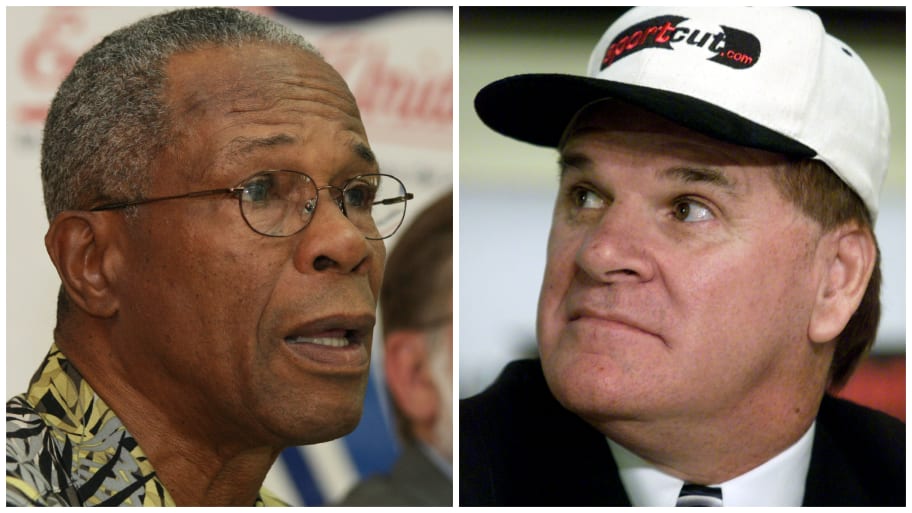 Rod Carew and Pete Rose