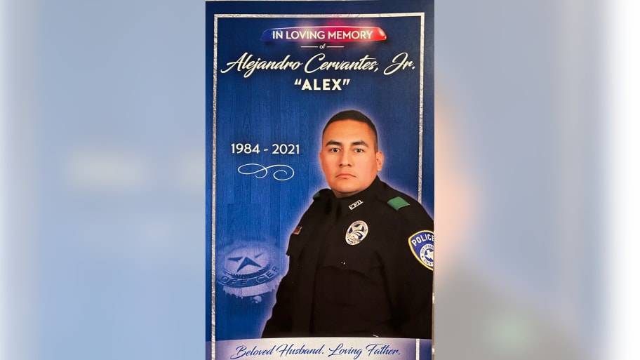 Euless Police Det. Alejandro "Alex" Cervantes was killed in a car crash after being hit by a drunk driver.