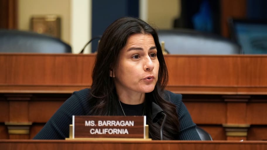 Rep. Nanette Barragan (D-CA) asks questions during a House Energy and Commerce Subcommittee on Health hearing