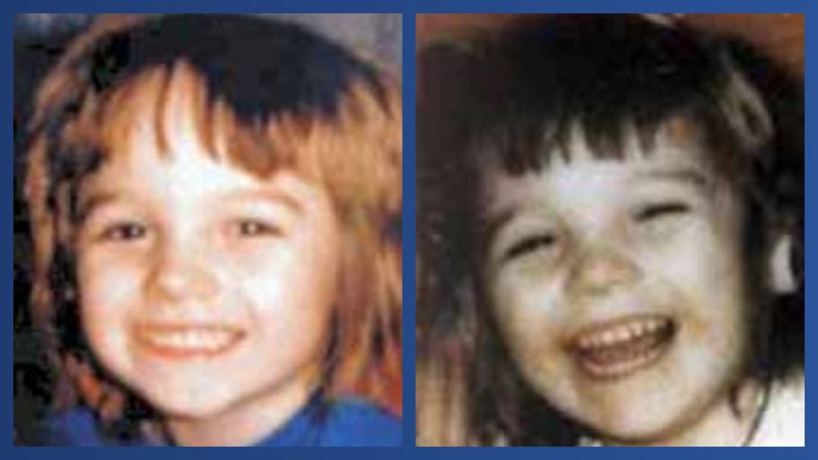 Two images of Natasha Shanes at six years old.