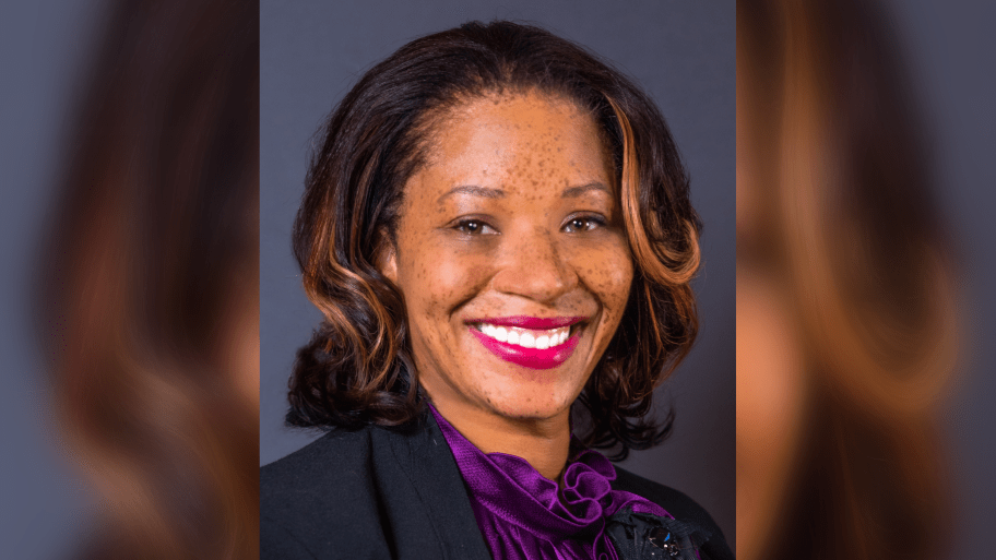 A picture of Mesha Mainor, a Georgia state representatives who recently switched parties from Democrat to Republican after sparking anger from her colleagues for voting in favor of a school choice bill.