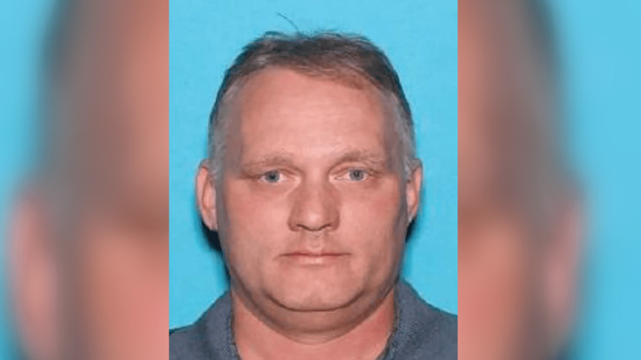 Robert Bowers’ mugshot from 2018, when he was arrested and accused of murdering 11 worshipers at a Pittsburgh synagogue.
