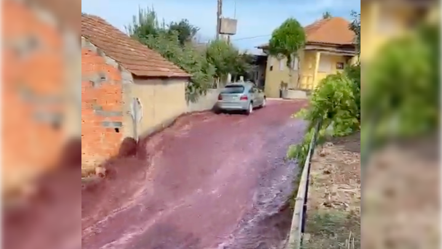 A river of wine overtakes a town in Portugal following a distillery accident.