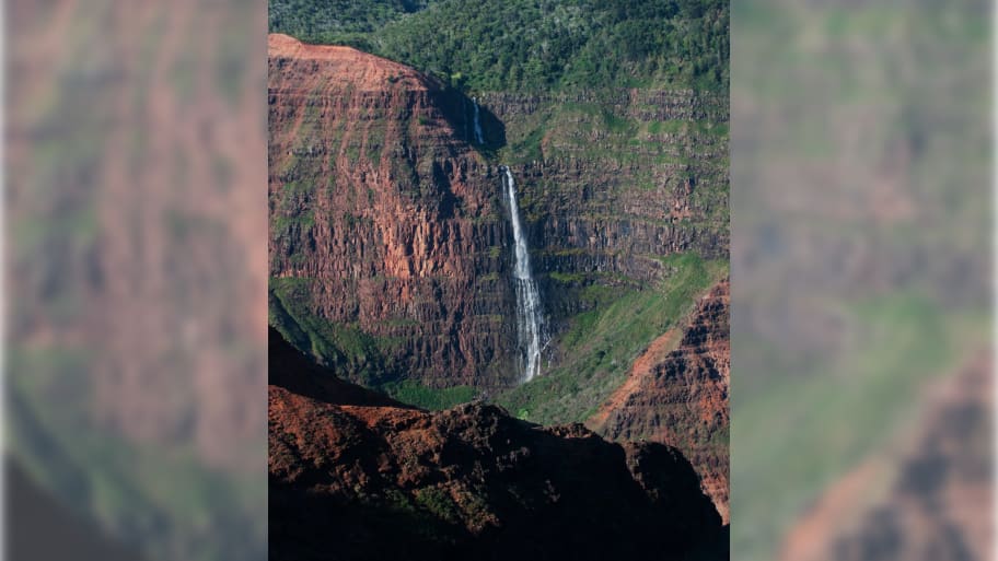 Waipo’o Falls Trail in Kokee State Park