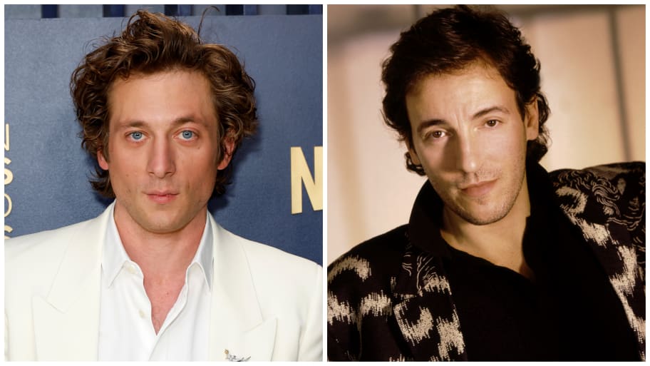 Jeremy Allen White and Bruce Springsteen
