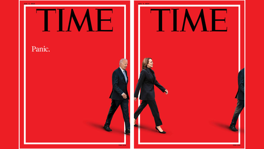 New ‘Time’ Cover Shows Kamala Harris Step Into Frame After Joe Biden Exit