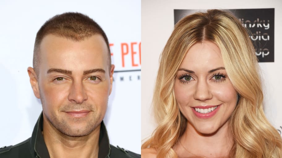 Joey Lawrence and Samantha Cope