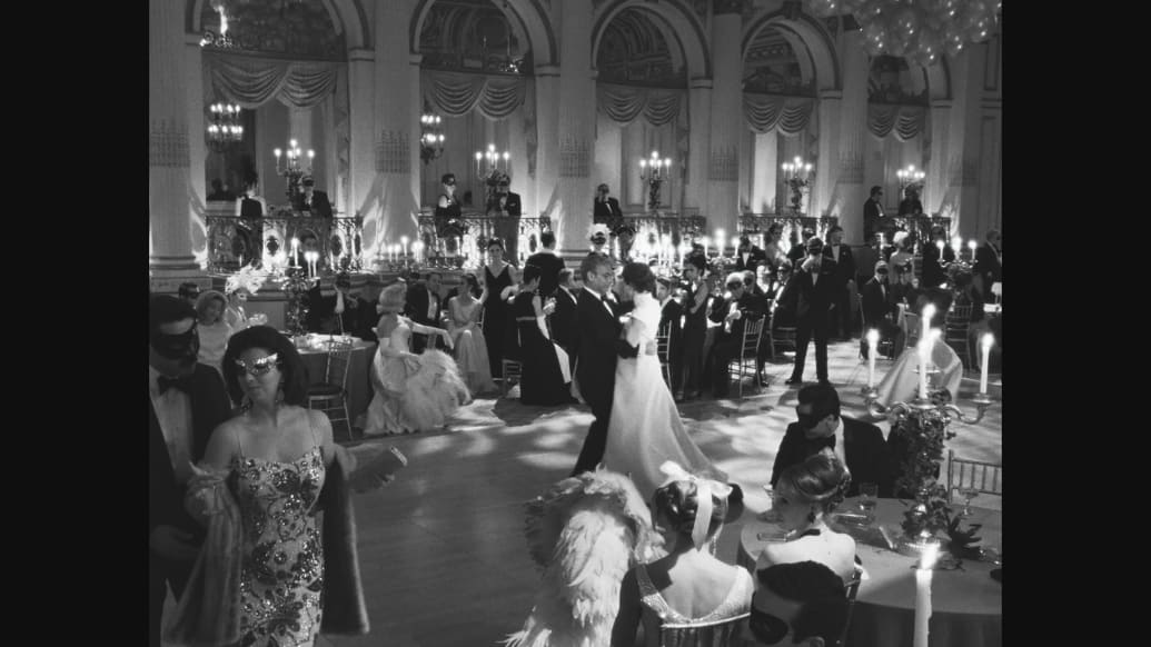 People dance at the Black and White Ball in a still from 'Feud: Capote vs. the Swans'