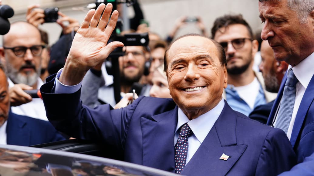 A photo of Silvio Berlusconi