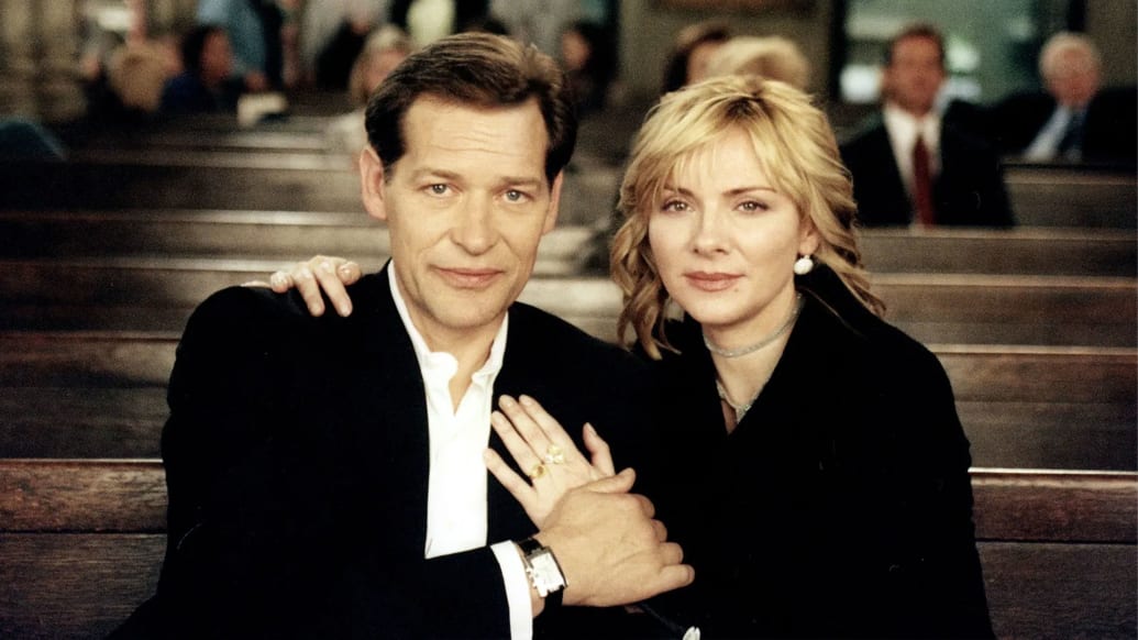 James Remar and Kim Cattrall
