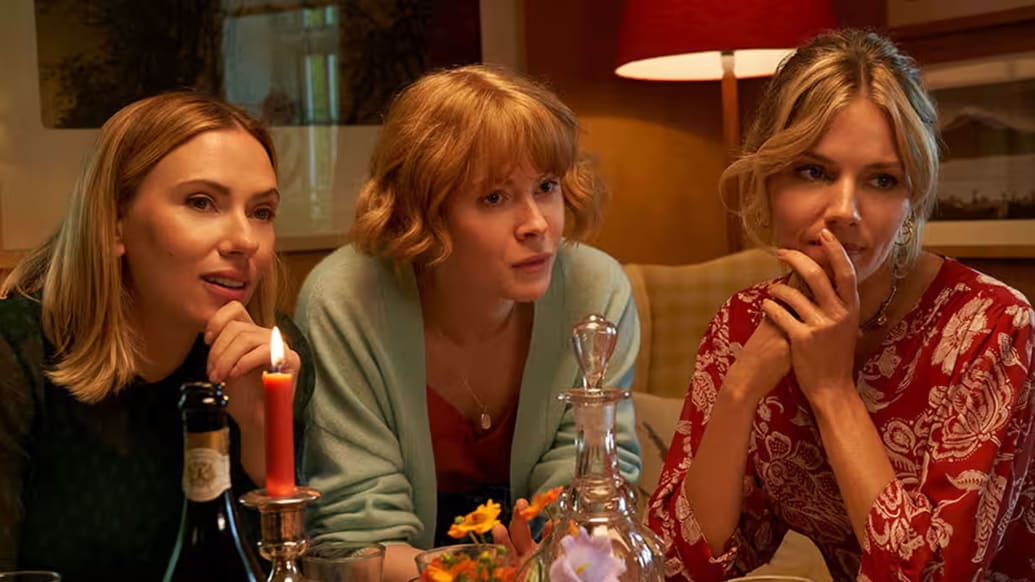 Scarlett Johansson, Emily Beecham and Sienna Miller in North Star