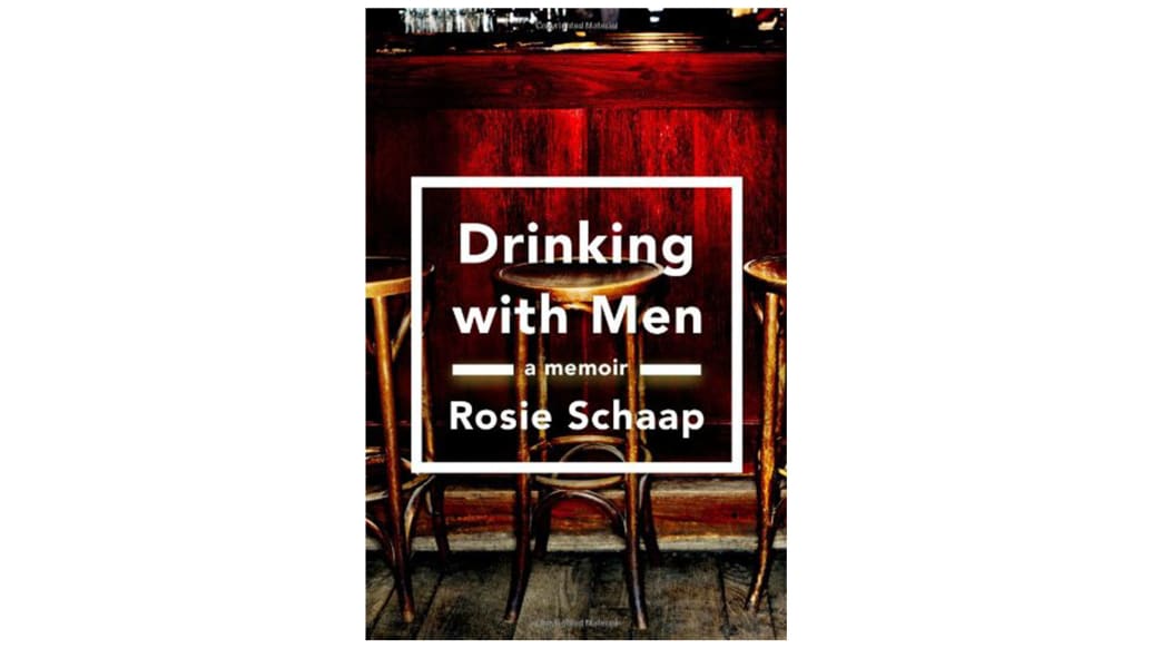A photograph of the book cover Drinking with Men.
