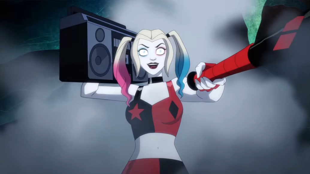 A screen grab from season 4 of Harley Quinn on Max.