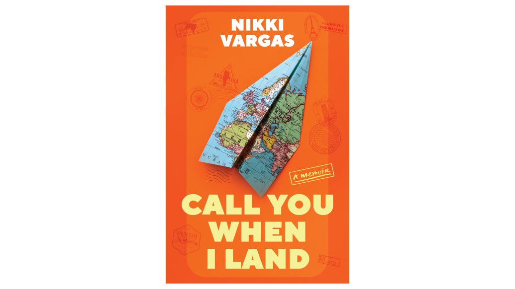 An image of the book cover Call you When I Land by Nikki Vargas.
