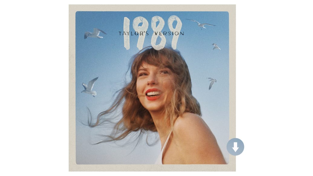 A photo including the Cover Art for 1989 Taylor’s Version