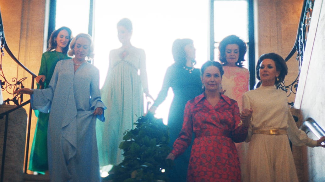 Chloe Sevigny as C.Z. Guest, Naomi Watts as Babe Paley, and Diane Lane as Slim Keith in Feud