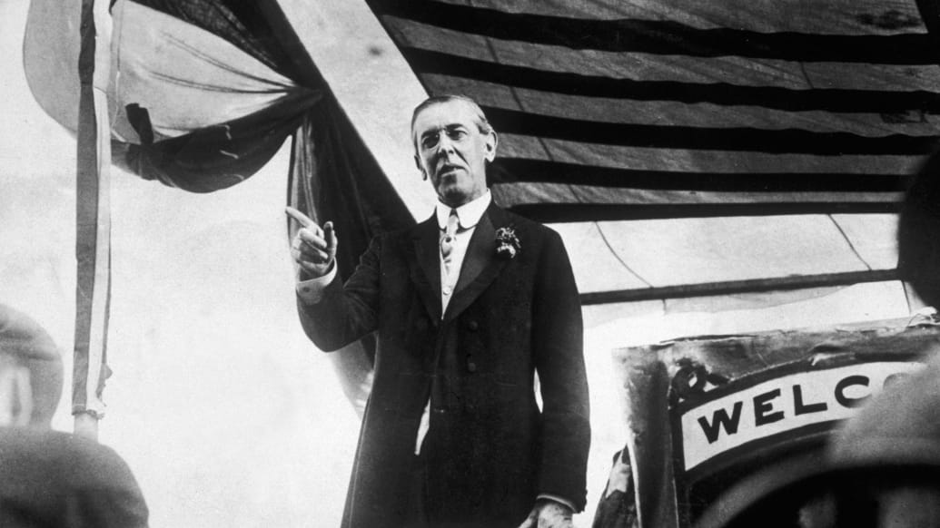 A photo including Woodrow Wilson 