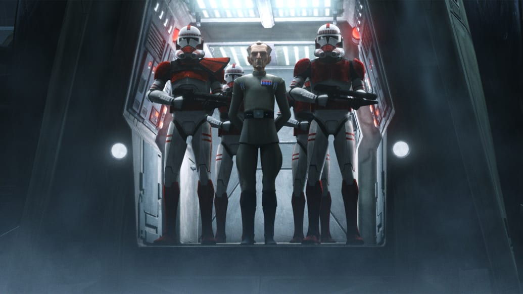 Admiral Tarkin in Star Wars: The Bad Batch.
