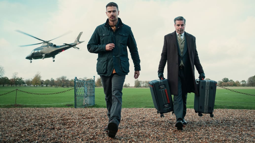  A photo including Theo James as Eddie Horniman in the series The Gentlemen on Netflix