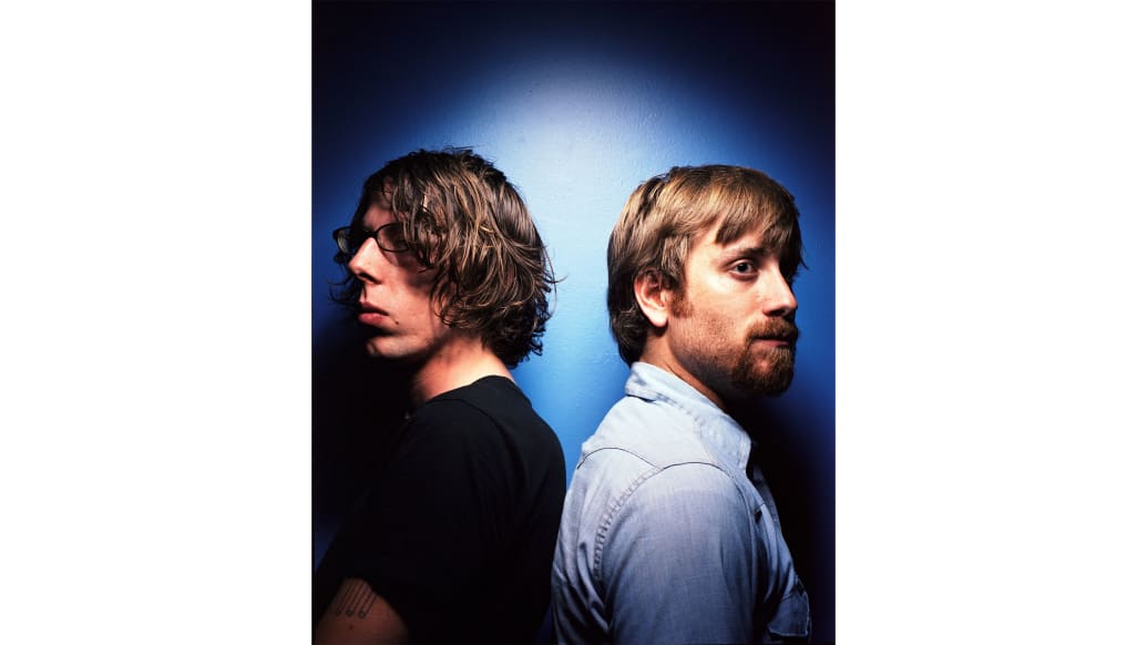 A photo including Patrick Carney and Dan Auerbach