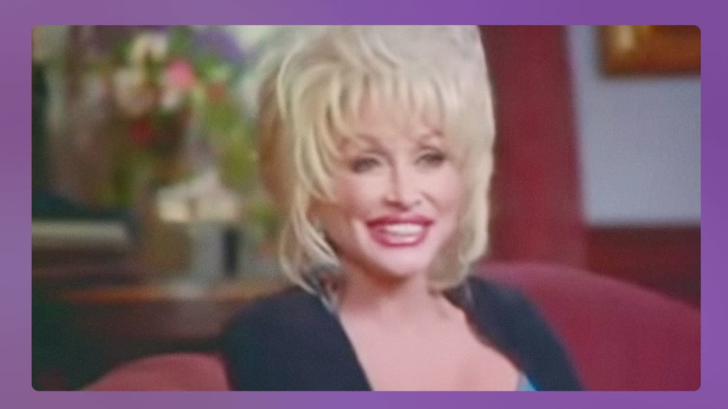 Dolly Parton, in a cameo from the mockumenatry “Jackie’s Back” showing Jennifer Lewis.