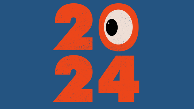 Illustrative gif of 2024 with the “0” looking like a nervous eye.