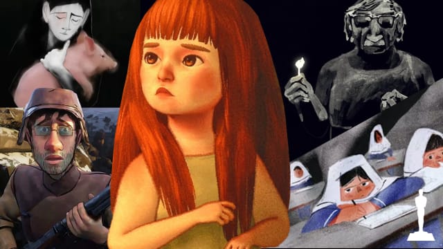 Stills from the Oscar-nominated animated shorts