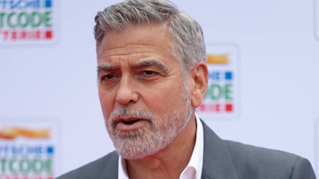 George Clooney at a charity gala