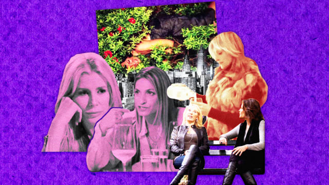 A photo collage of the The Real Housewives of New York City’s funniest moments.