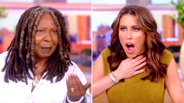 Whoopi Goldberg and Alyssa Farah Griffin on The View