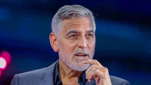 George Clooney speaks at Deutsche Telekom's Digital X Internet Congress