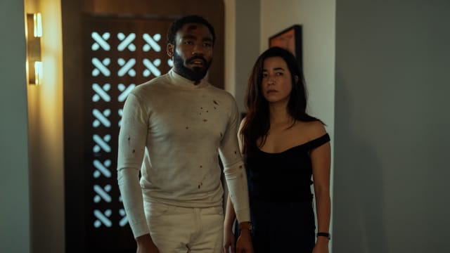 Donald Glover and Maya Erskine in ‘Mr. and Mrs. Smith’