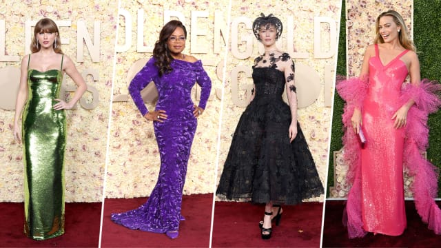 Taylor Swift, Oprah, Rosamund Pike, Margot Robbie at the Golden Globes 2024
