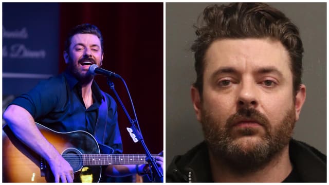 Chris Young performing, and Chris Young in custody