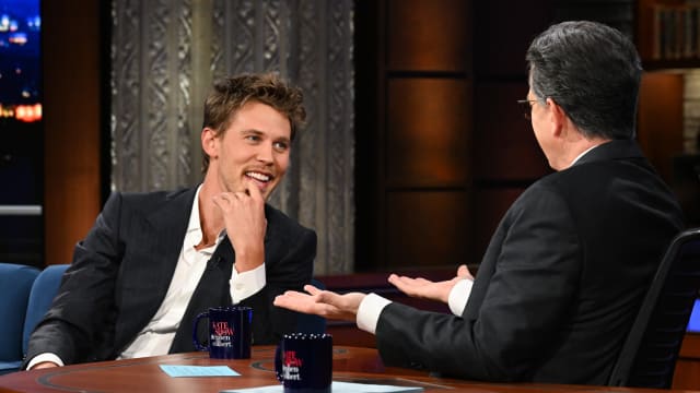 The Late Show with Stephen Colbert and guest Austin Butler
