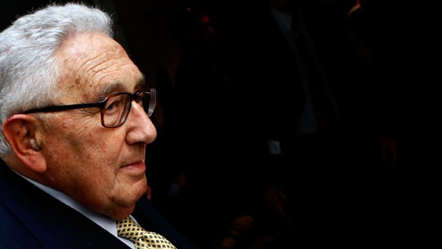 Former U.S. Secretary of State Henry Kissinger in 2008. 